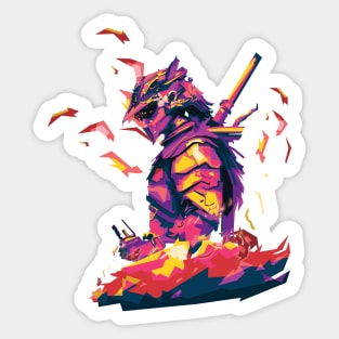 Samurai Ronin Sticker